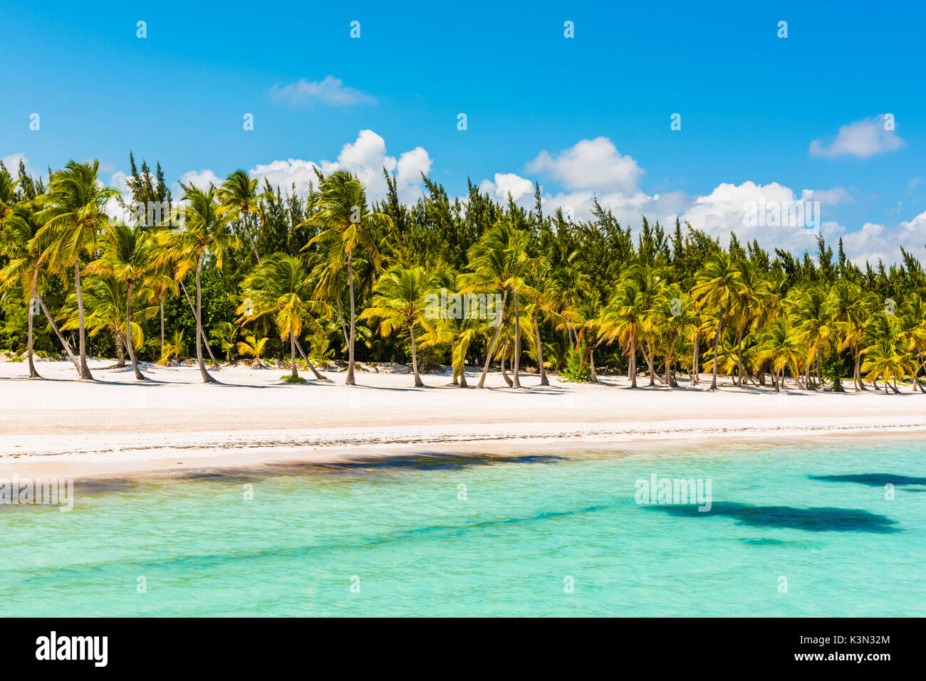 Juanillo Beach (playa Juanillo), Punta Cana, Dominikanische Republik. Stockfoto
