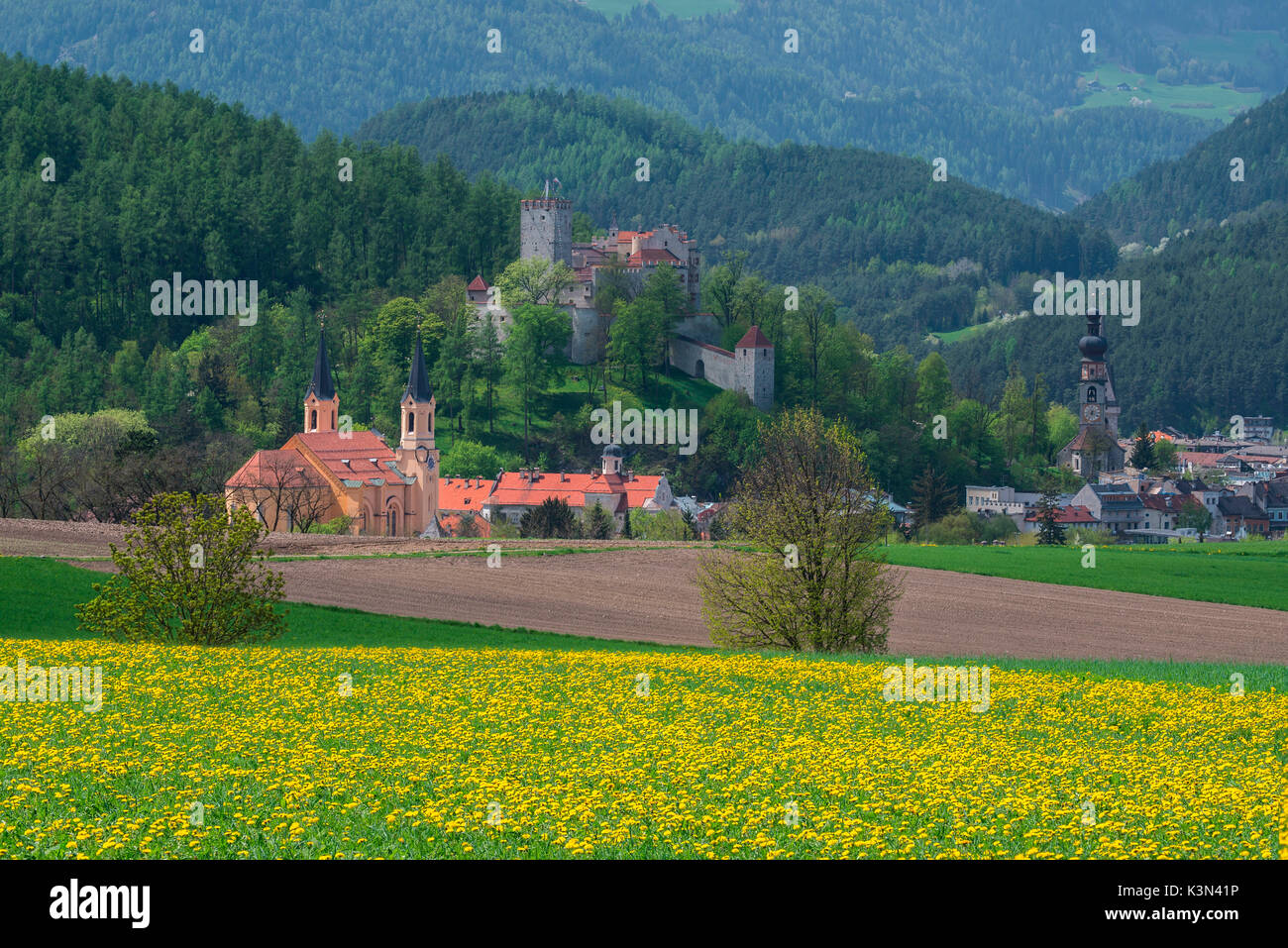 Bruneck, Südtirol, Italien. Stockfoto
