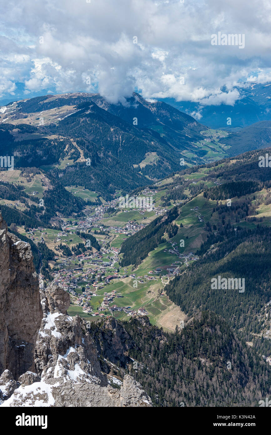 Gran Cir, Dolomiten, Südtirol, Italien. Gröden Stockfoto
