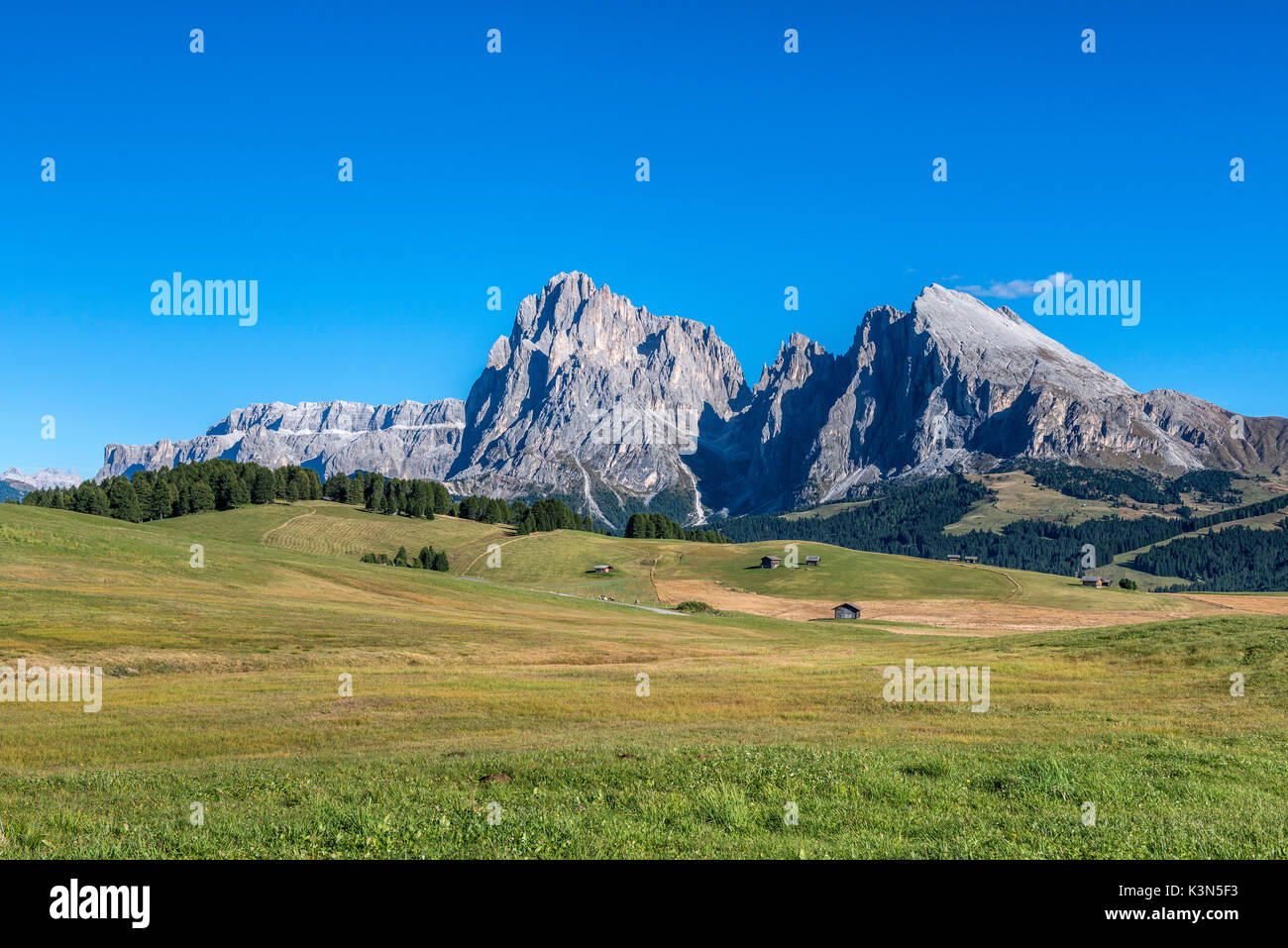 Seiser Alm Dolomiten S dtirol Italien Blick Von Der Seiser Alm Auf 
