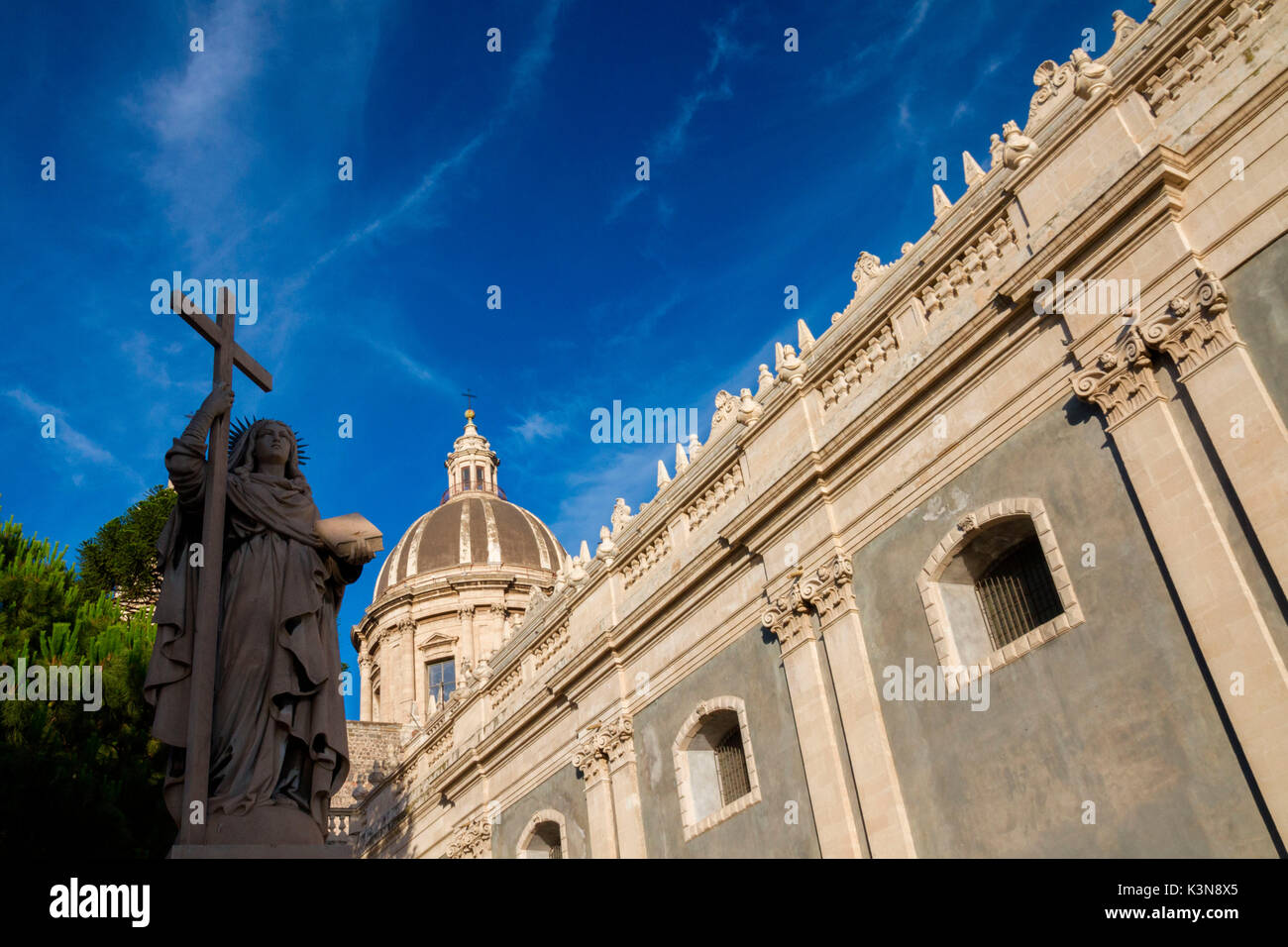 Duomo di Catania, Catania, Sizilien, Italien, Europa Stockfoto