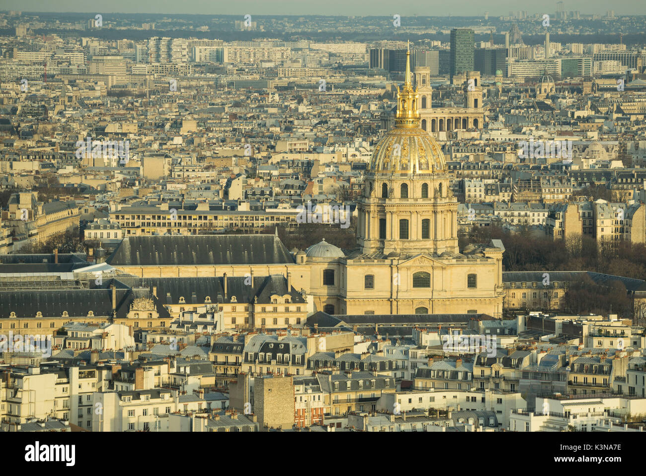 Die Gebäude Haus das Musée de l'Armée, Paris, Frankreich Stockfoto