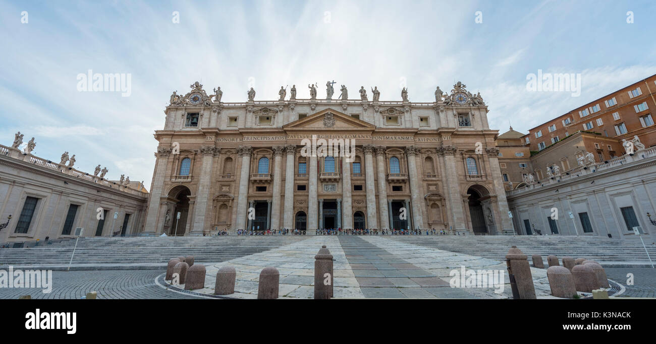 St. Peter Basilica, Vatica, Rom, Lazio Bezirk, Italien Stockfoto