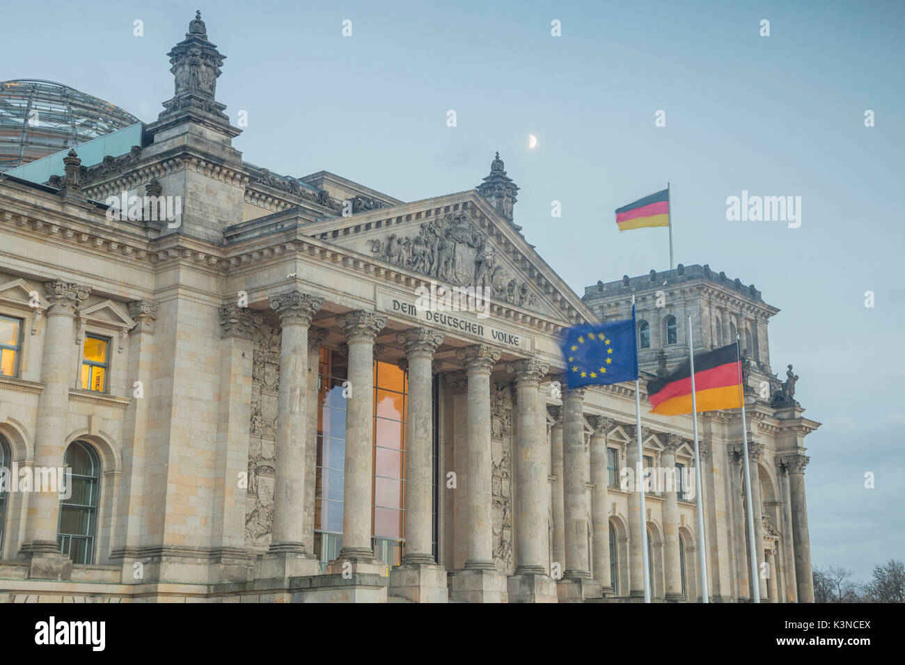 Die Berliner Schauspielhaus Gendarmenmarkt. Berlin - Deutschland - Europa Stockfoto