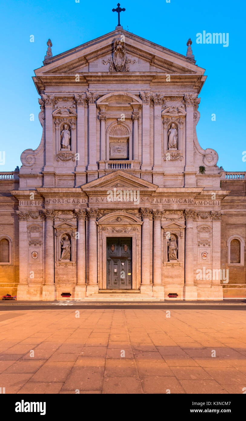 Europa, Italien, Latium, Rom. Chiesa di Santa Susanna alle Terme di Diocleziano Stockfoto