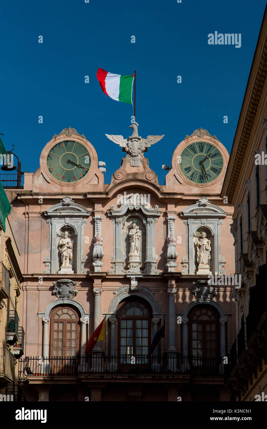 Europa, Italien, Sizilien. Trapani Stockfoto