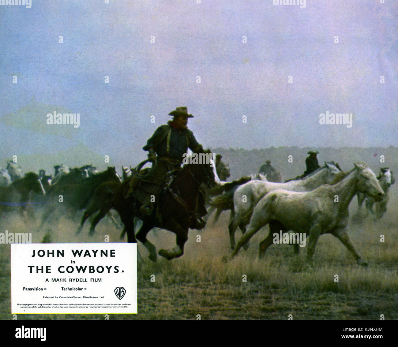 Die Cowboys [USA 1972] JOHN WAYNE Datum: 1972 Stockfoto