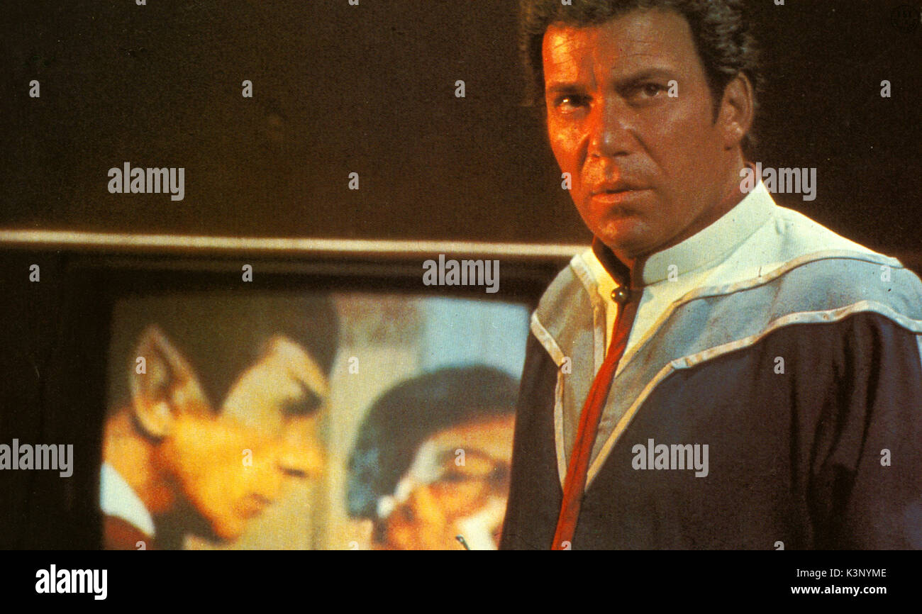 STAR TREK III: AUF DER SUCHE NACH SPOCK [USA 1984] William Shatner als Captain James T Kirk Datum: 1984 Stockfoto