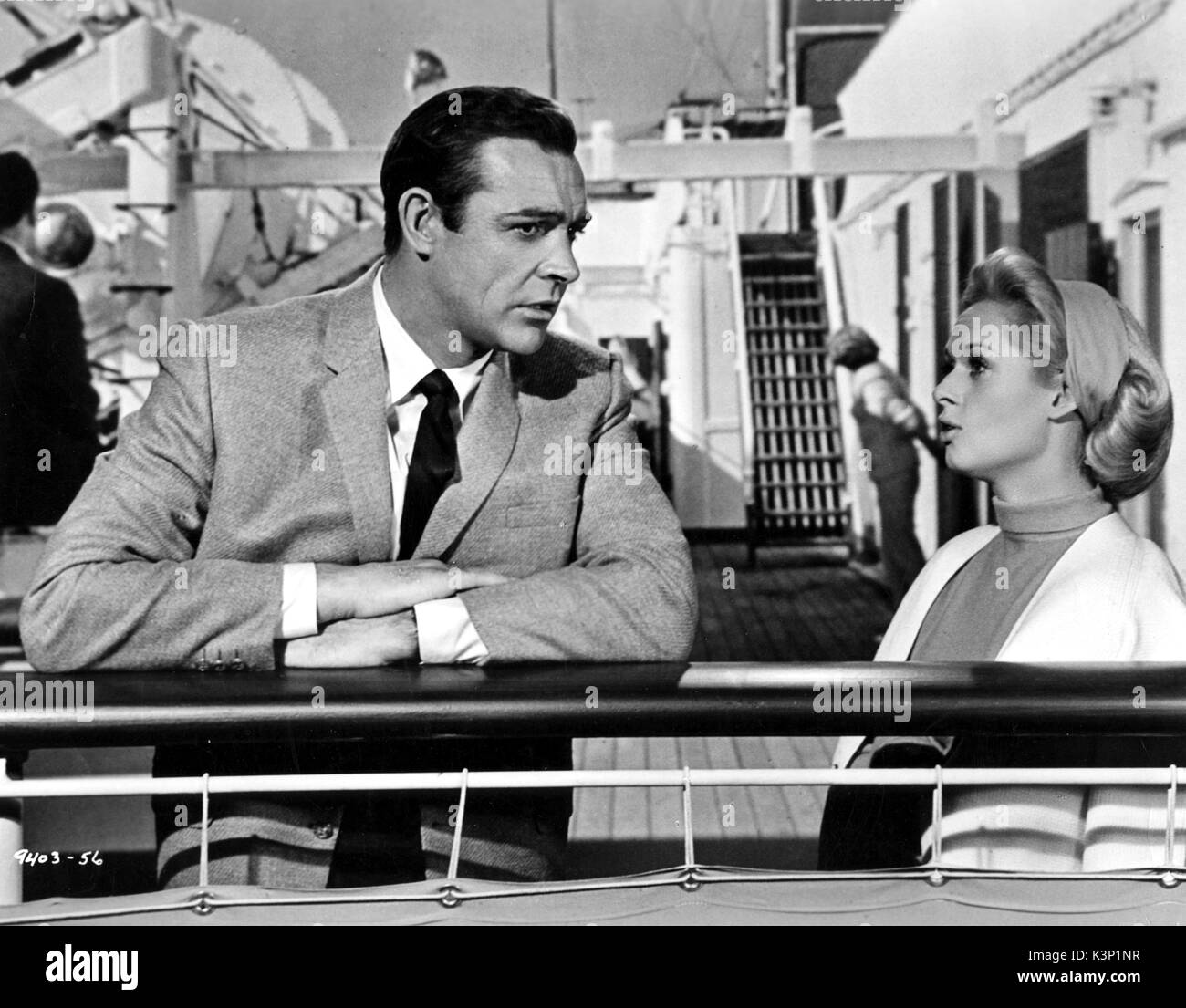MARNIE [USA 1964] SEAN CONNERY, Tippi Hedren Datum: 1964 Stockfoto
