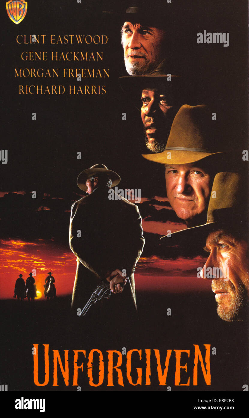 UNFORGIVEN [USA 1992] Clint Eastwood, Richard Harris, Morgan Freeman, Gene Hackman Datum: 1992 Stockfoto