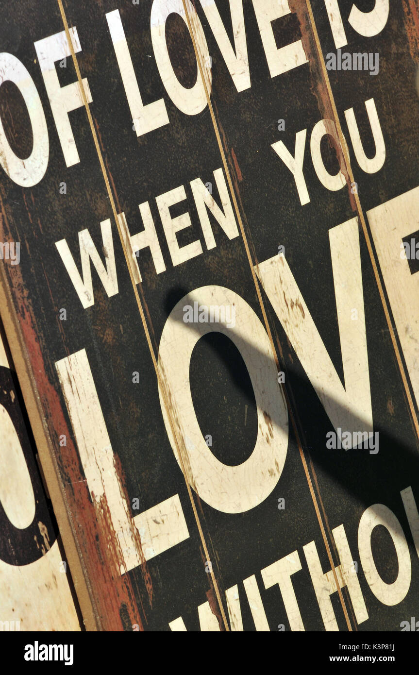 Plakat werbung Liebe Liebe Beziehungen Liebe jemand in Liebe mit