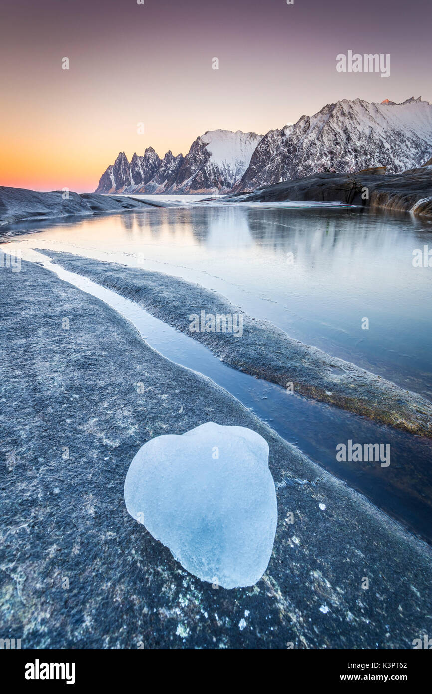 Tungeneset, Insel Senja, Norwegen Stockfoto