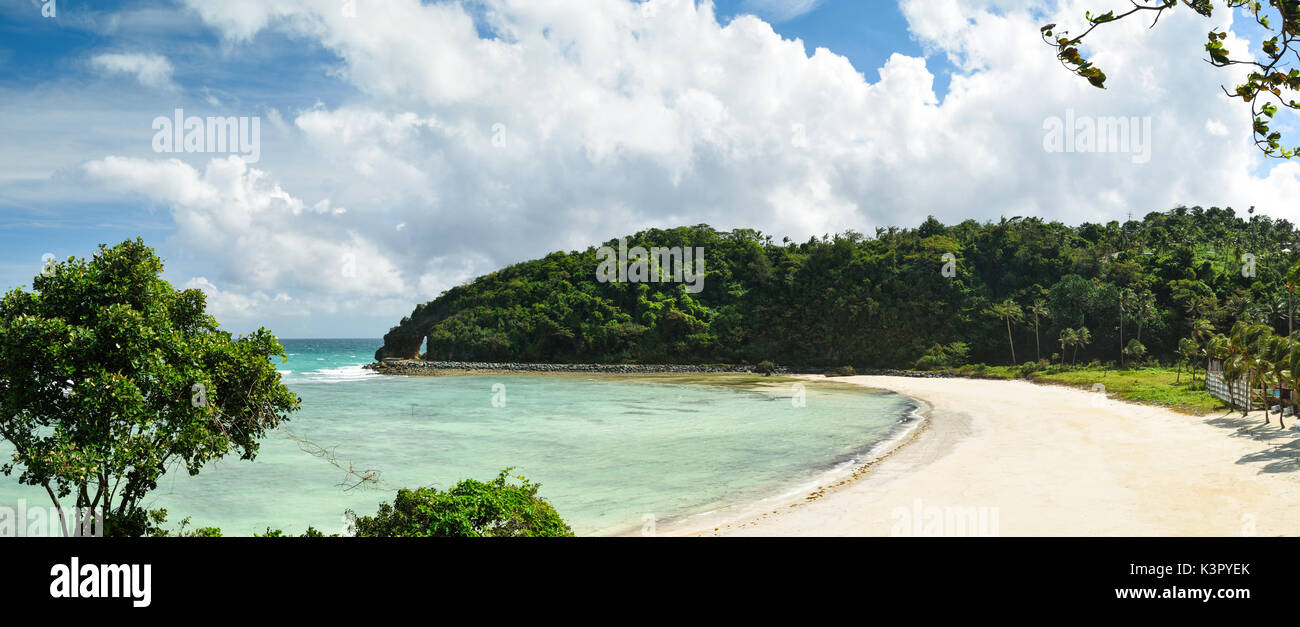 Strand Landschaft in Boracay Island, Philippinen. Stockfoto