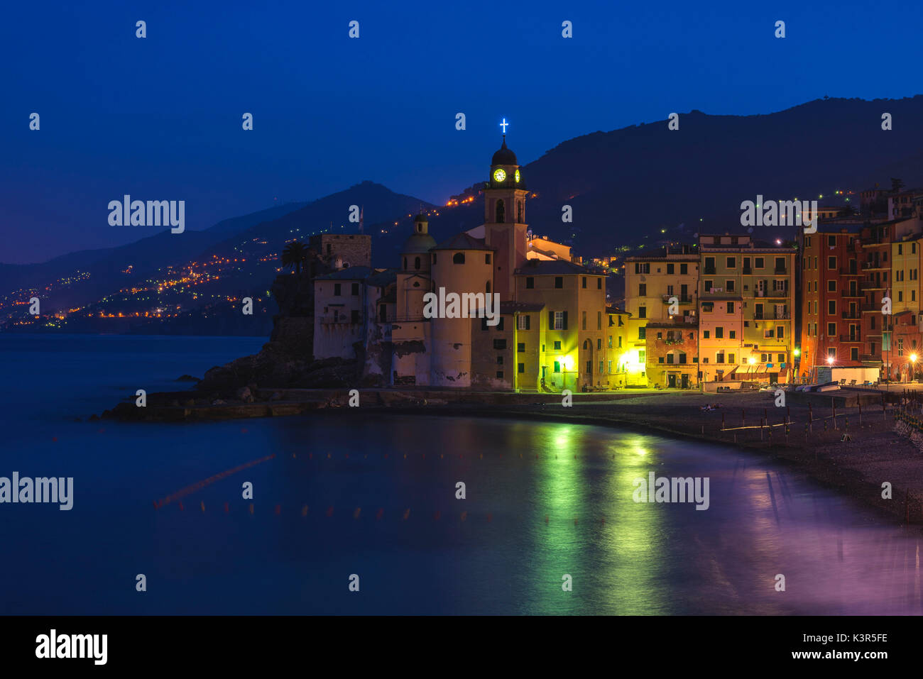 Camogli, Provinz Genua, Ligurien, Italien, Europa. Stockfoto