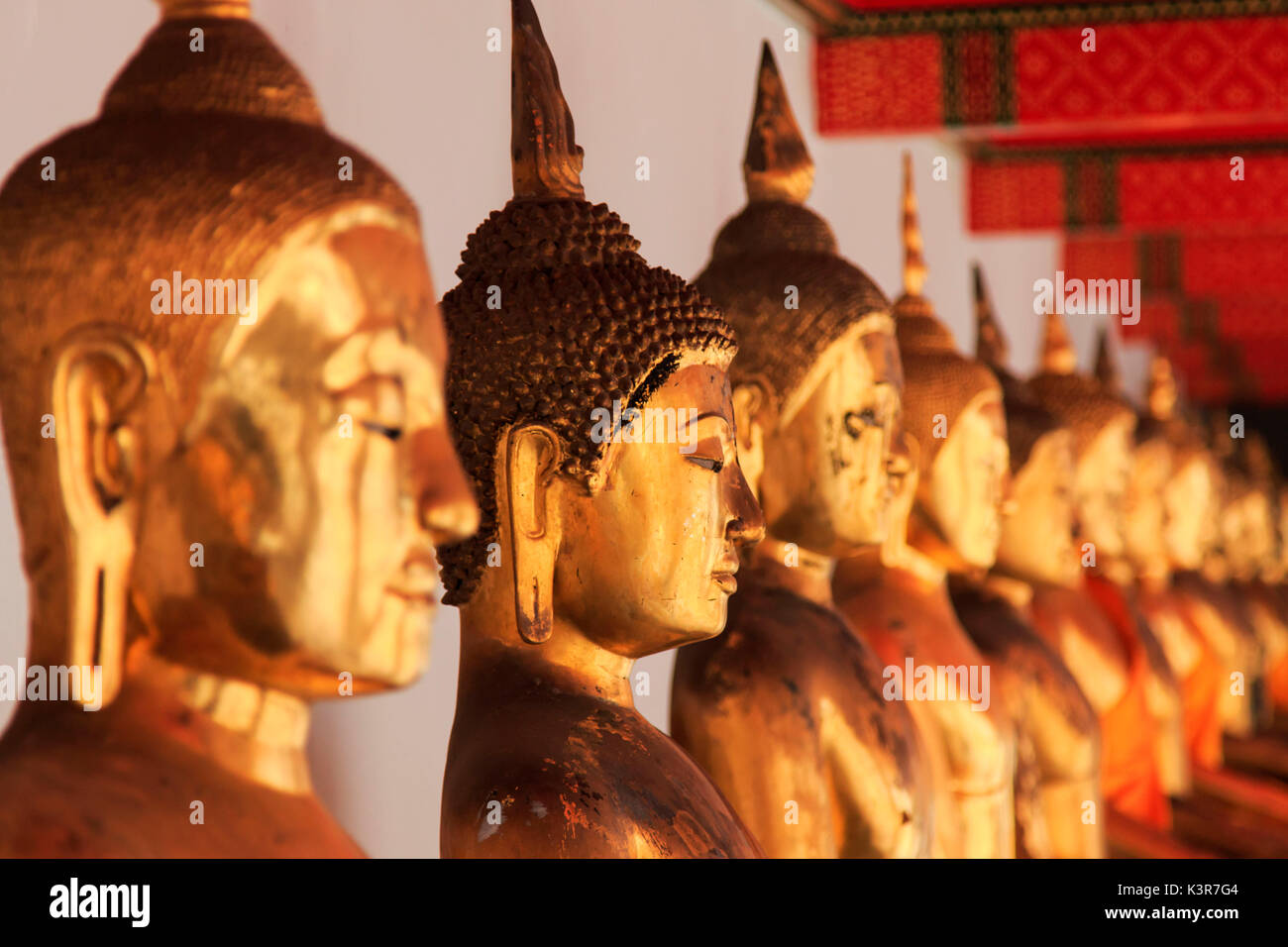 Buddha-Statue in Bangkok, Thailand Stockfoto