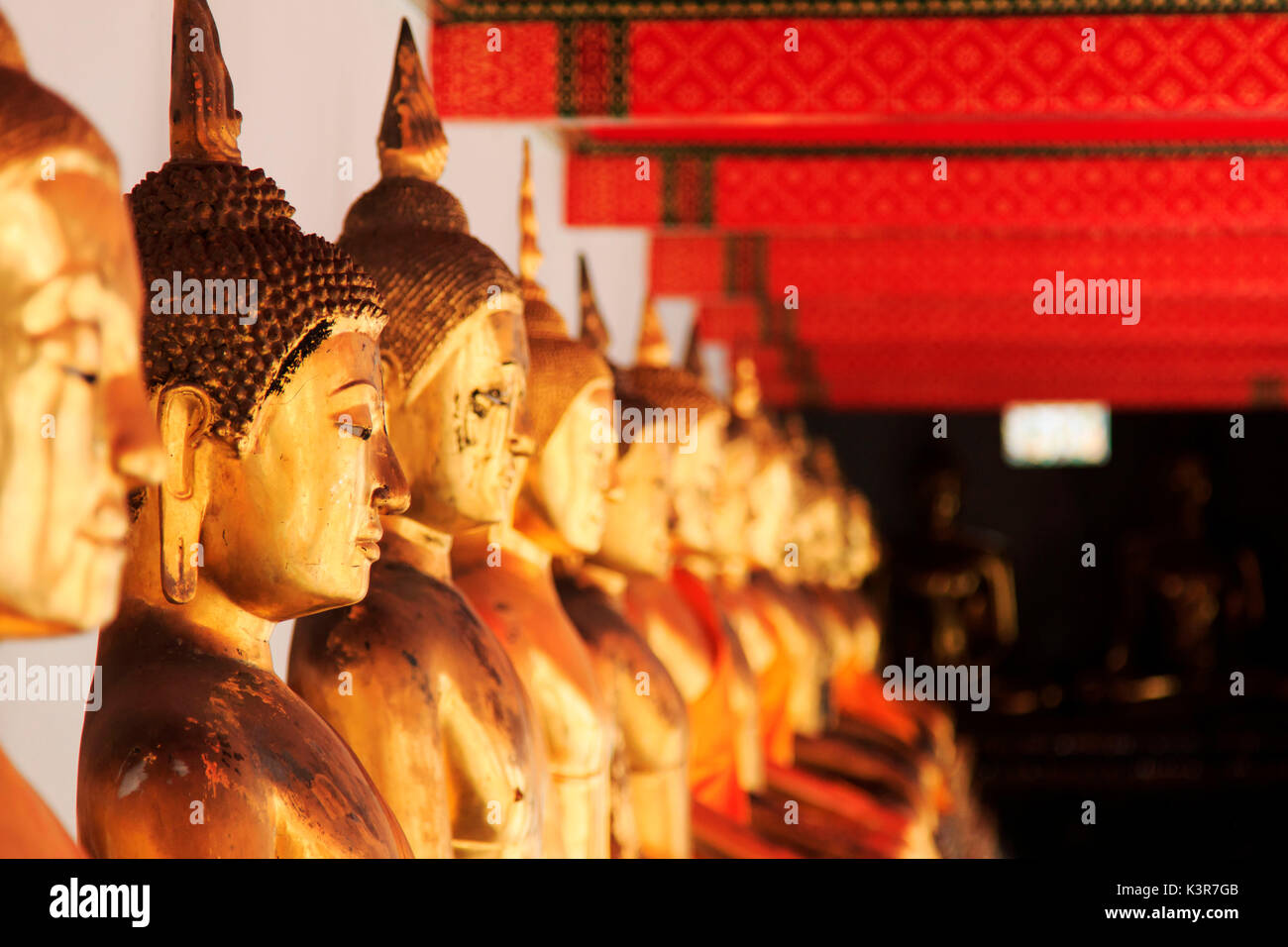 Buddha-Statue in Bangkok, Thailand Stockfoto