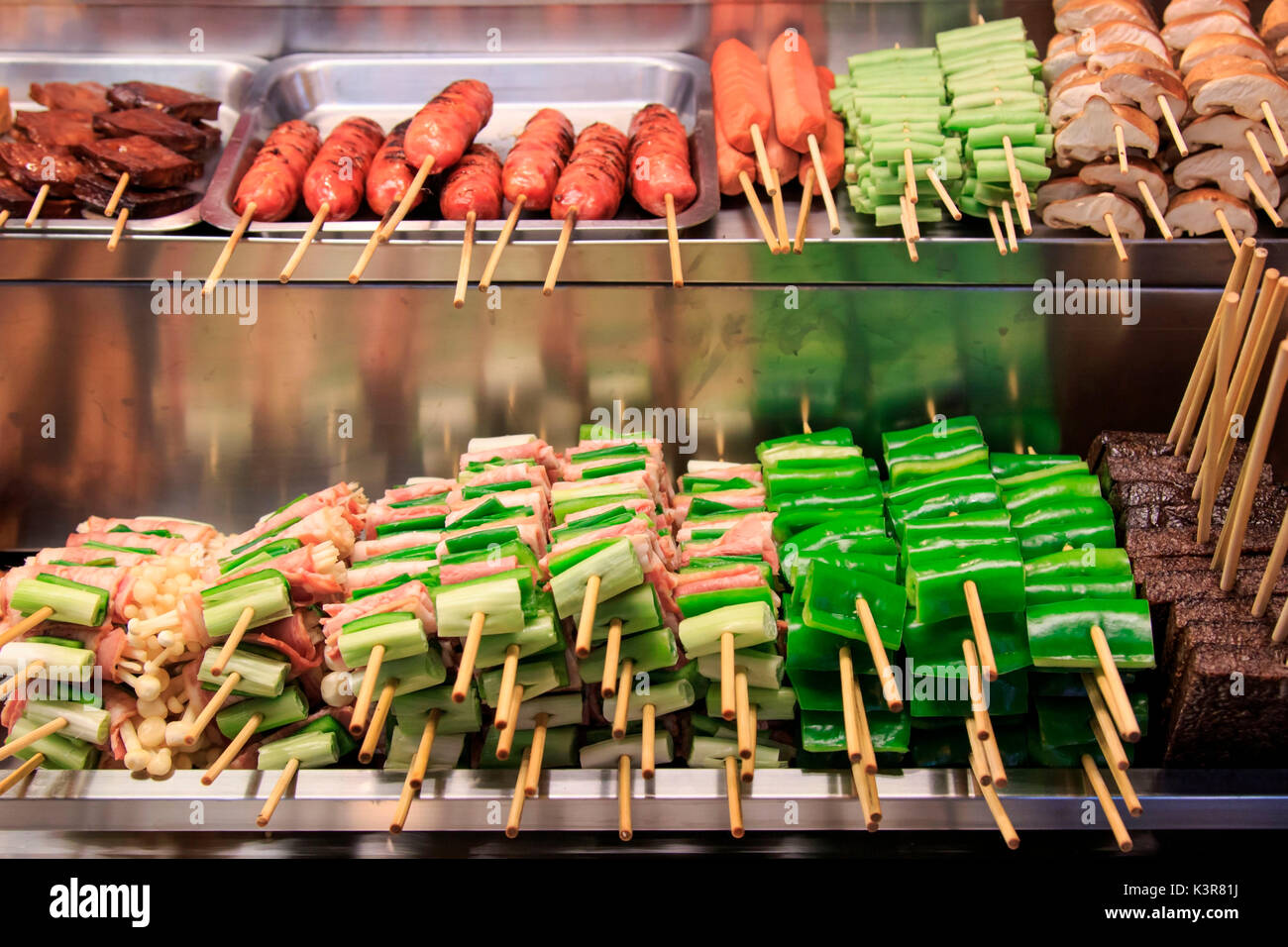 Street Food, Kaohsiung, Taiwan Stockfoto