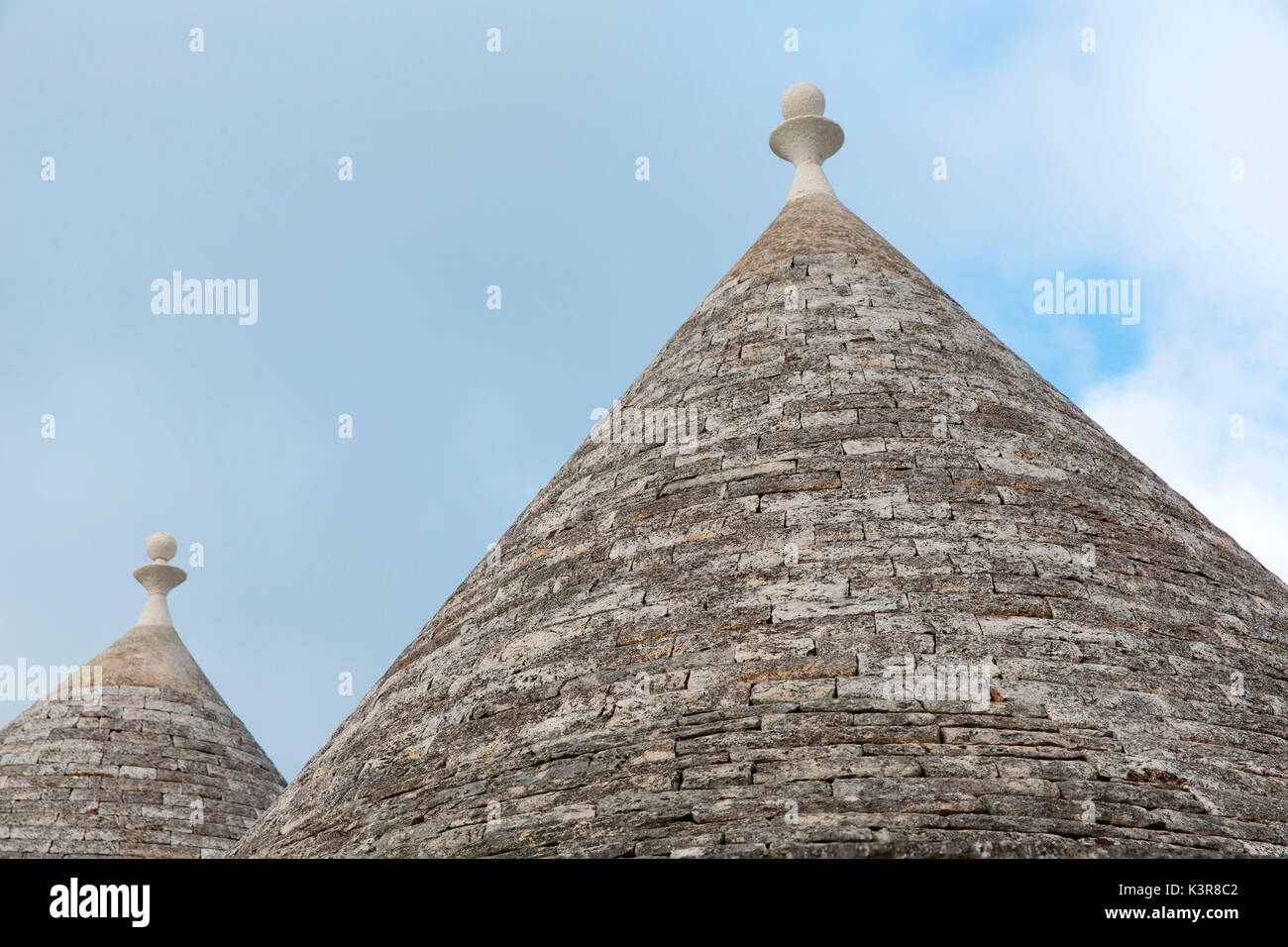 Europa, Italien, Apulien, Bari Bezirk. Alberobello Stockfoto