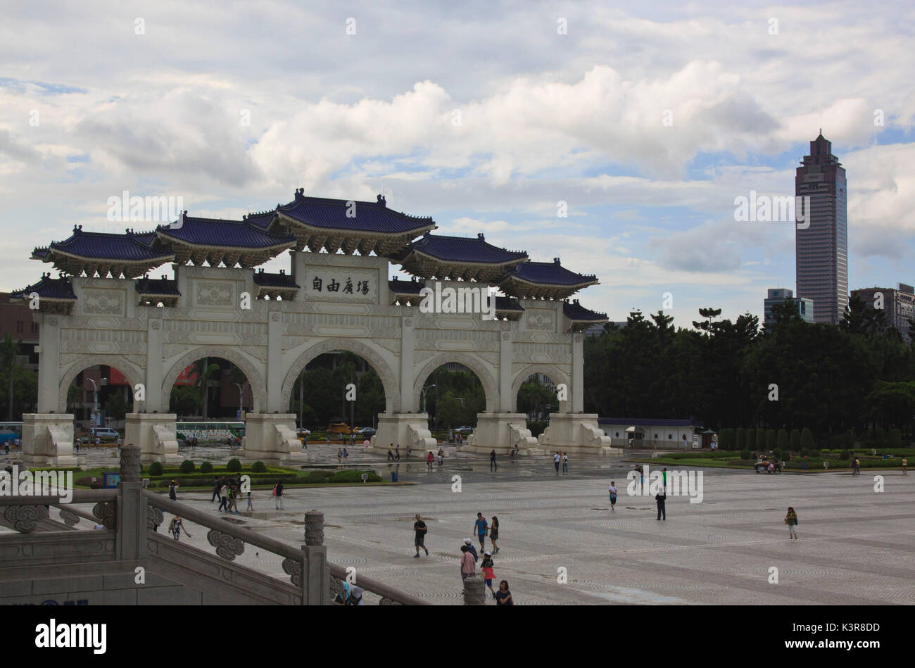 Chiang Kai-shek Memorial Hall (Freiheitsplatz), Taiwan Stockfoto