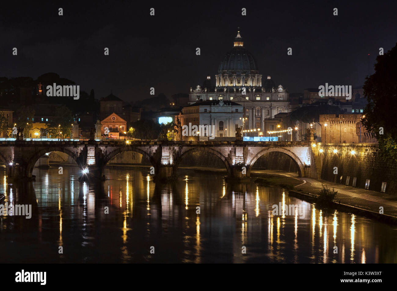 St. Peters Basilika, Rom, Latium, Italien. Stockfoto