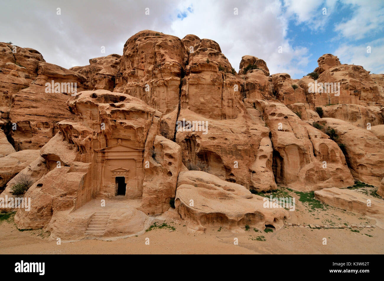 Little Petra, Jordanien Stockfoto