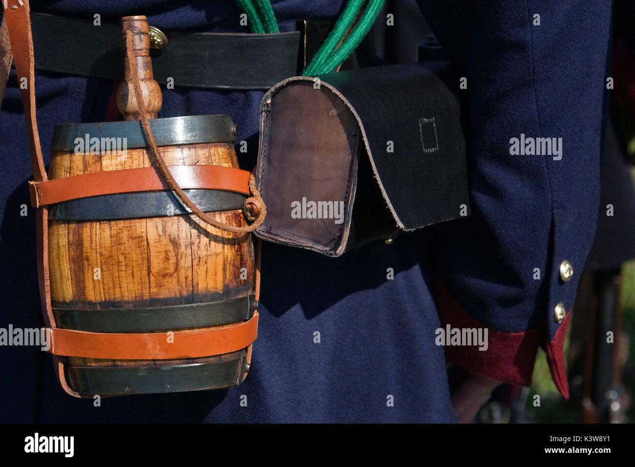 Novara, Piemont, Italien. Schlacht von Novara historische Reenactment Stockfoto