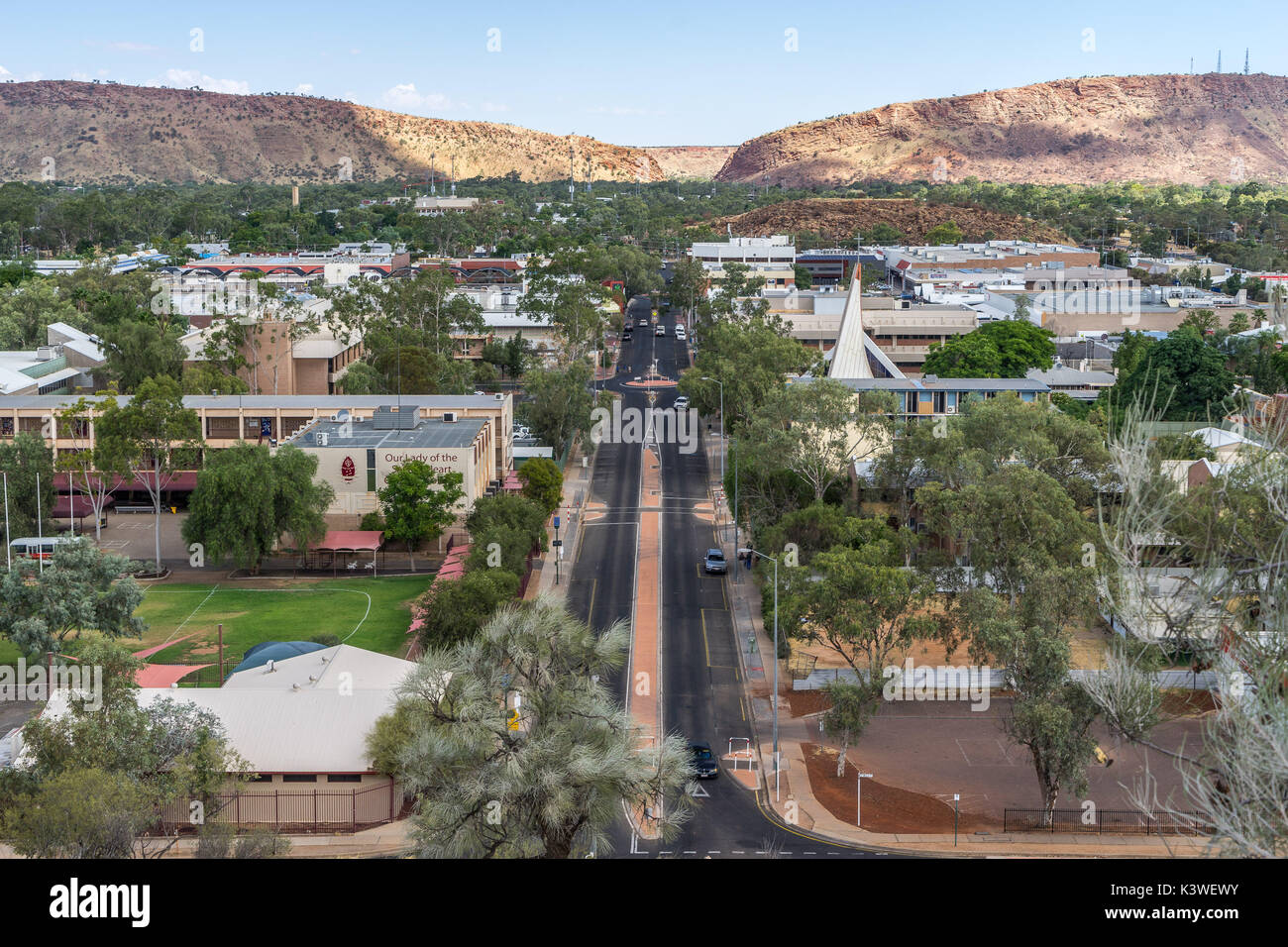 Alice Springs. Stockfoto