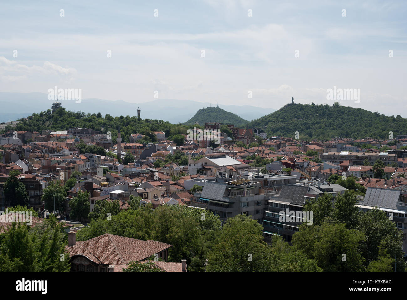 Plovdiv Bulgarien Europäische Kulturhauptstadt Stockfoto