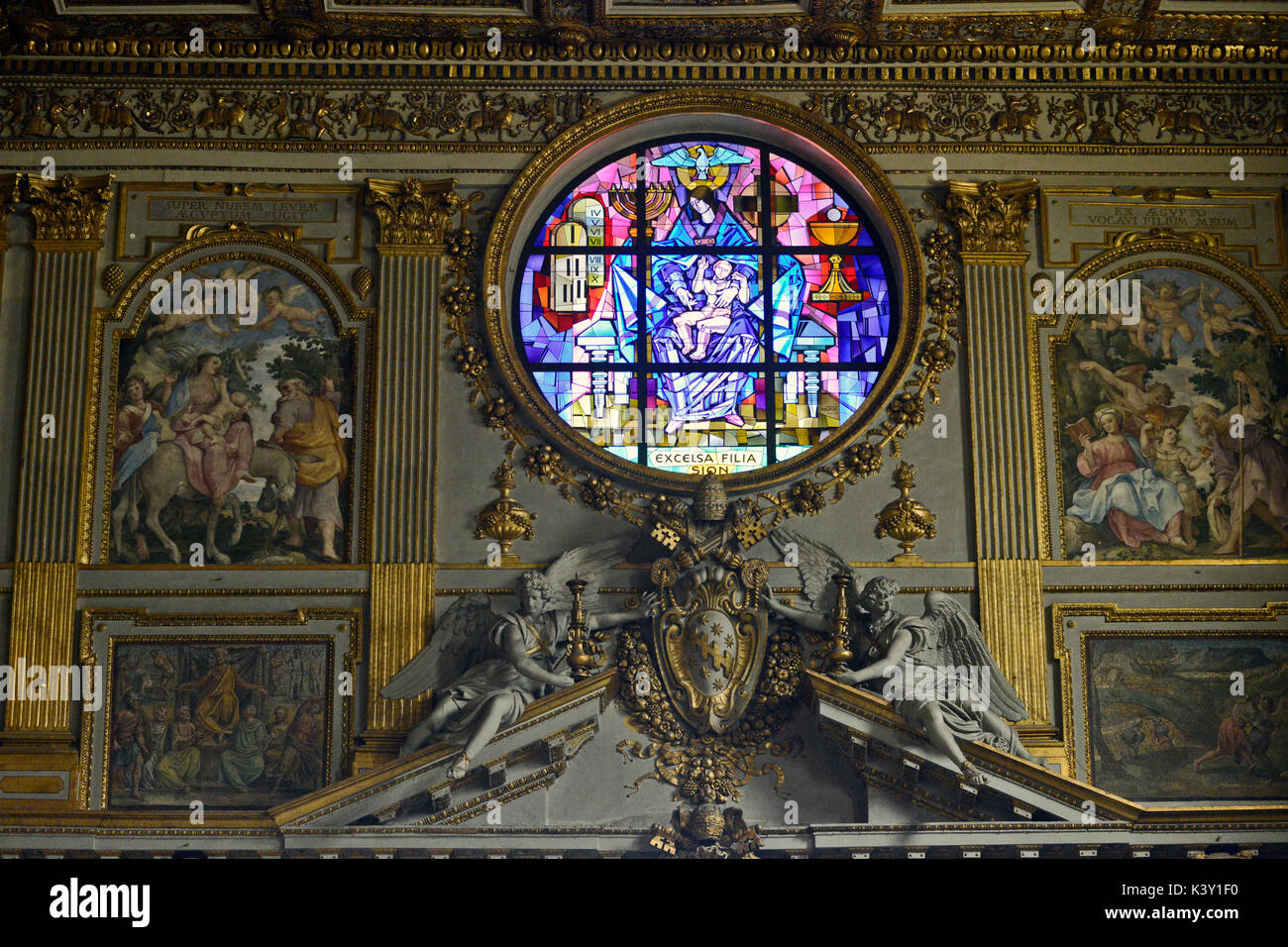 Basilica di Santa Maria Maggiore (Basilika Santa Maria Maggiore), Rom Stockfoto