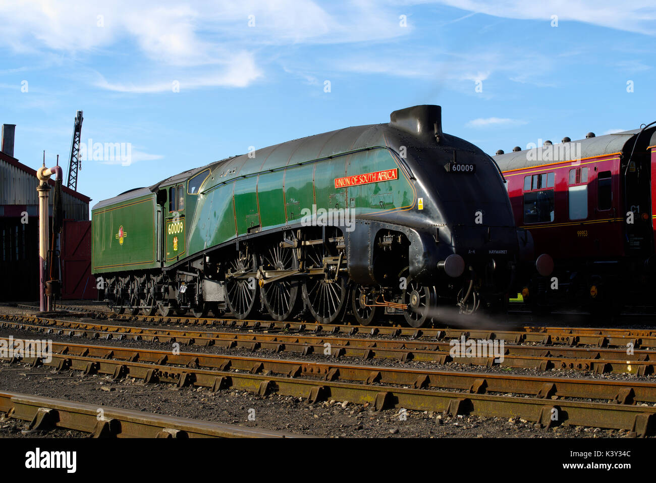 60009,Union of South Africa im Didcot Railway Center, Stockfoto