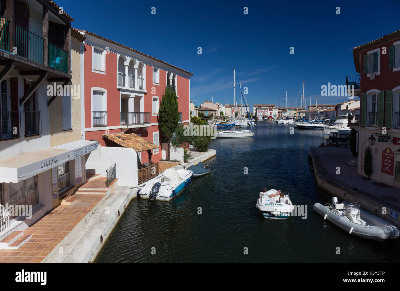 Port Grimaud, Var, Frankreich Stockfoto