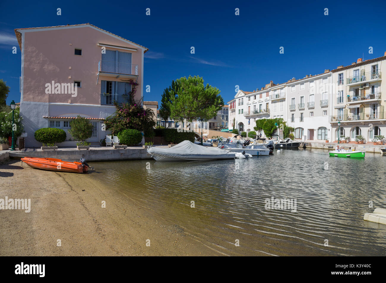 Port Grimaud, Var, Frankreich Stockfoto