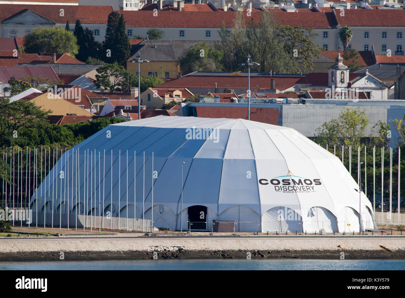 Cosmos Discovery Ausstellung in Lissabon, die Hauptstadt und die größte Stadt von Portugal in der Alfama an der Atlantikküste in Westeuropa Stockfoto