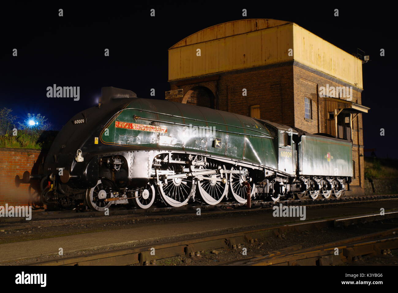 60103 Flying Scotsman Locomotive im Didcot Railway Center, Stockfoto