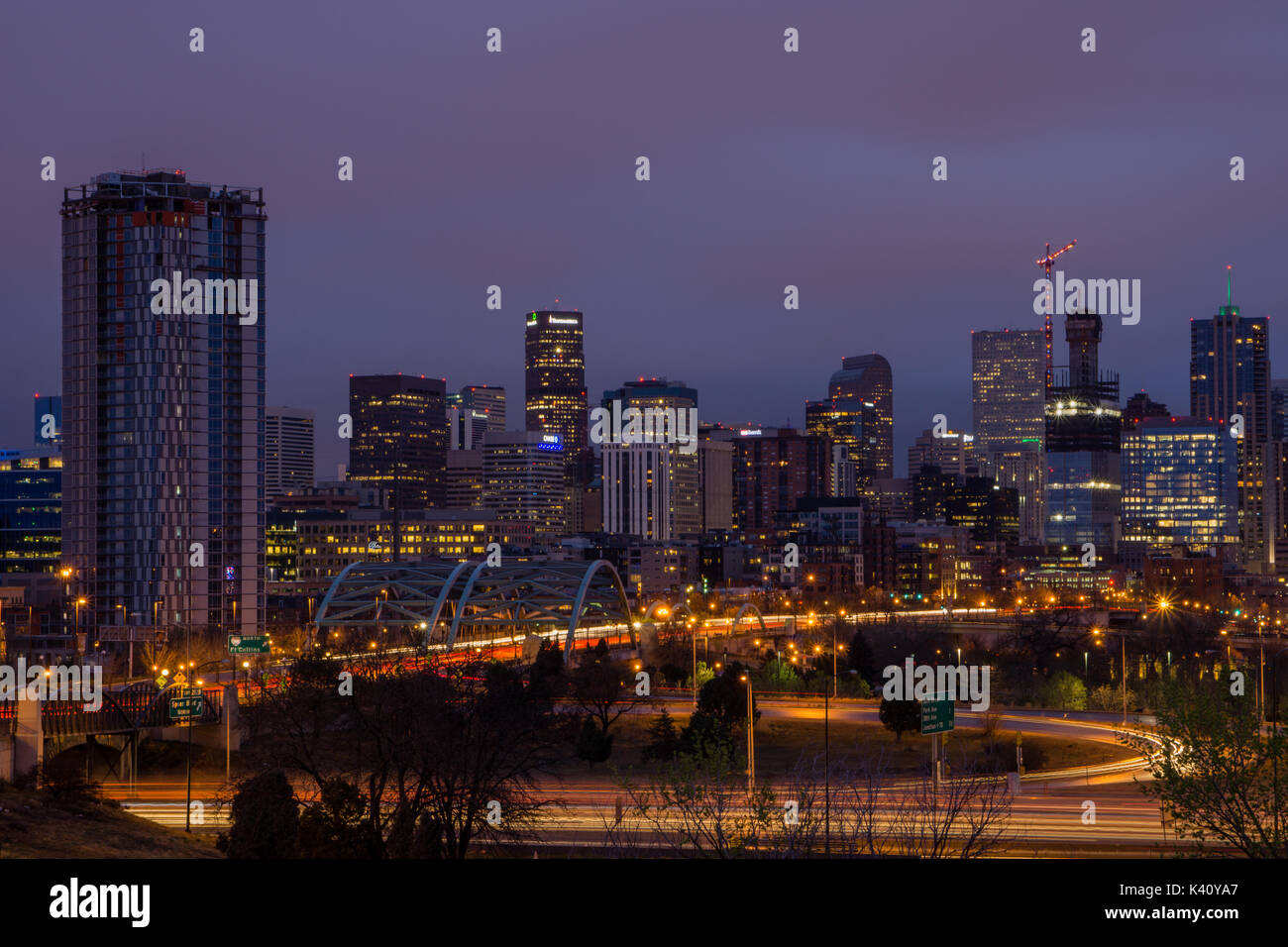 Speer blvd Fotos und Bildmaterial in hoher Auflösung Alamy