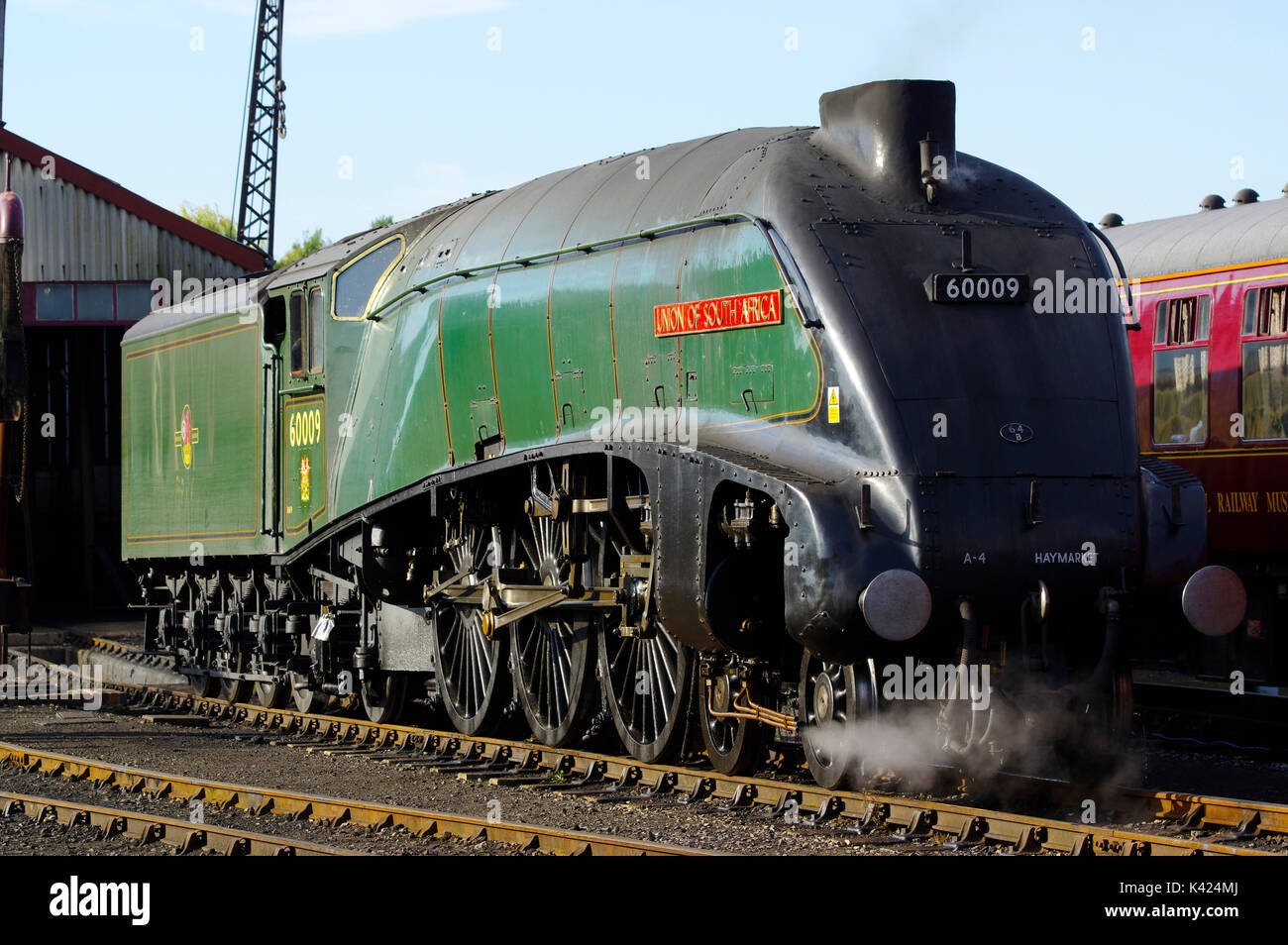 60009 Union of South Africa im Didcot Railway Center Stockfoto