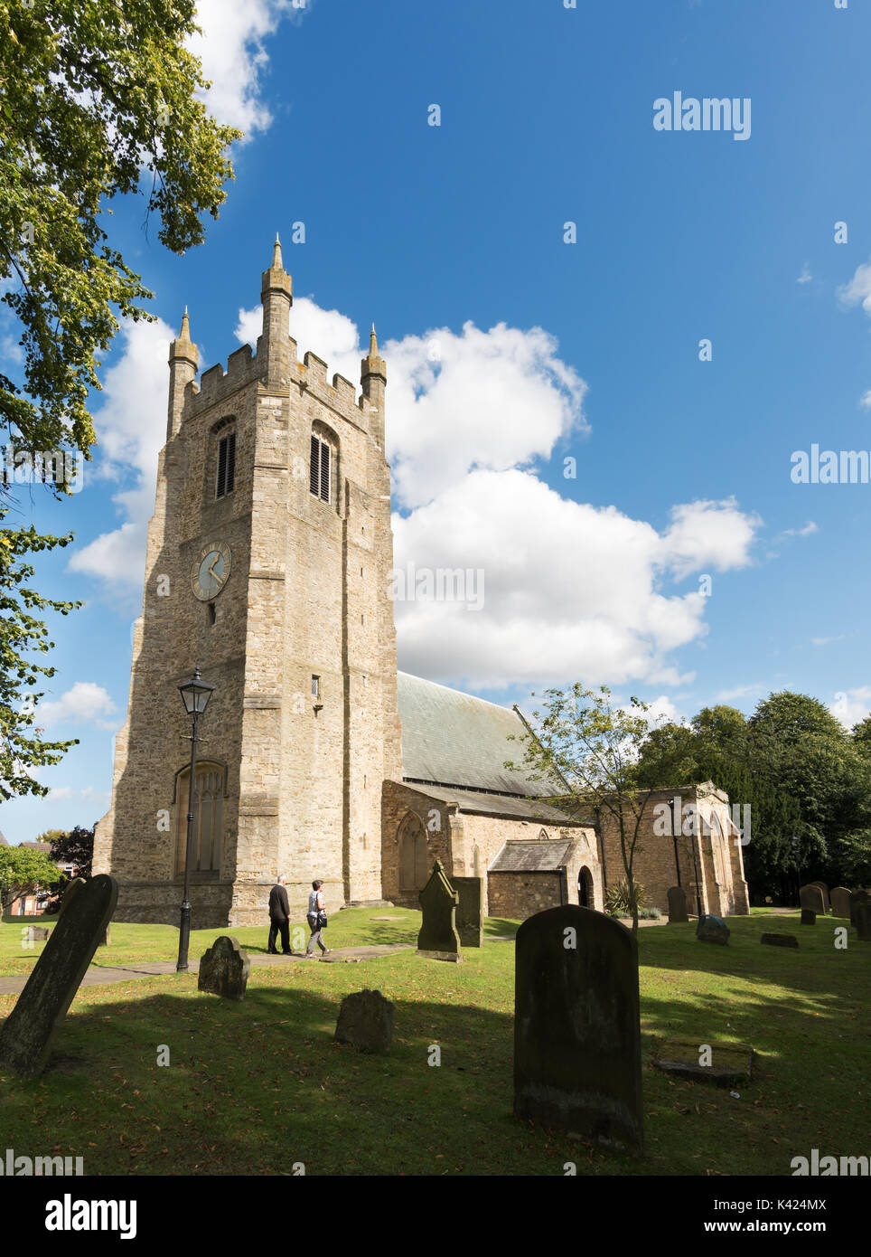 St Edmunds Kirche, Sedgefield, Co Durham, England, Großbritannien Stockfoto