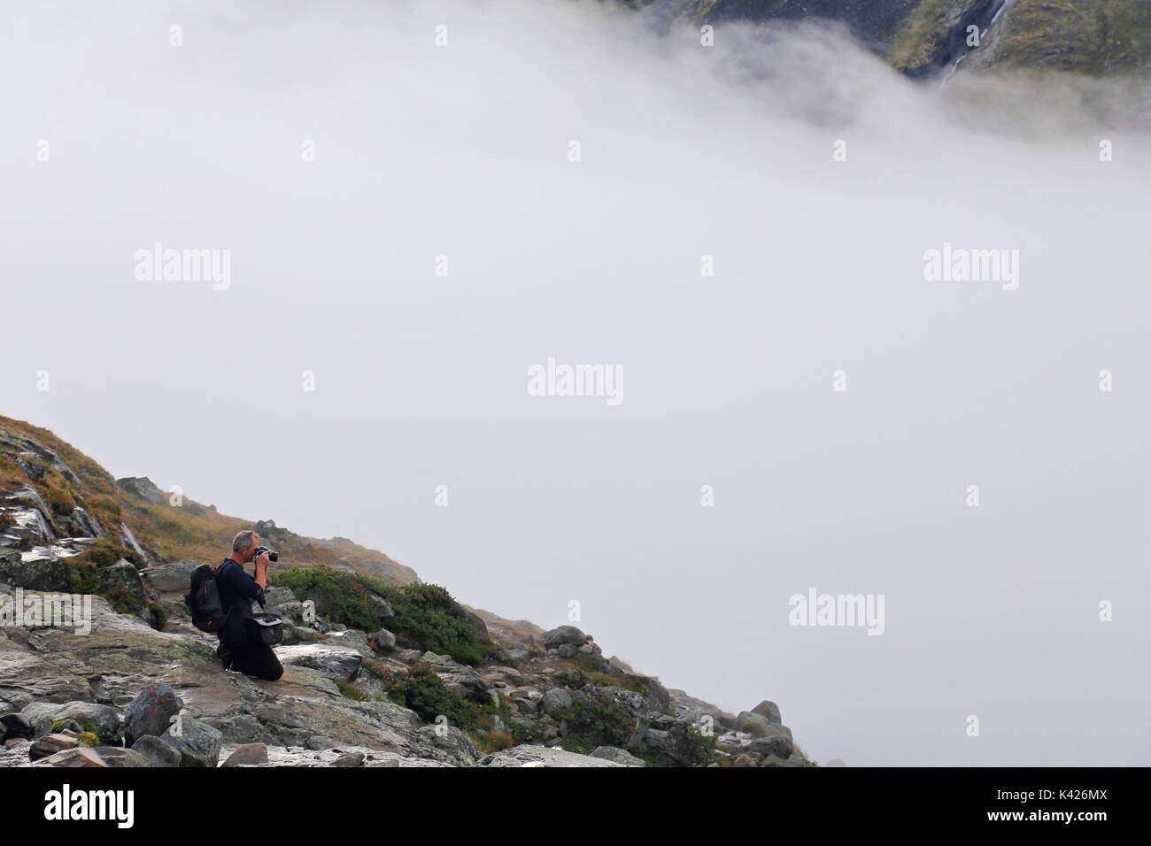 Landschaft aus dem Jotunheimen Nationalpark in Norwegen Stockfoto