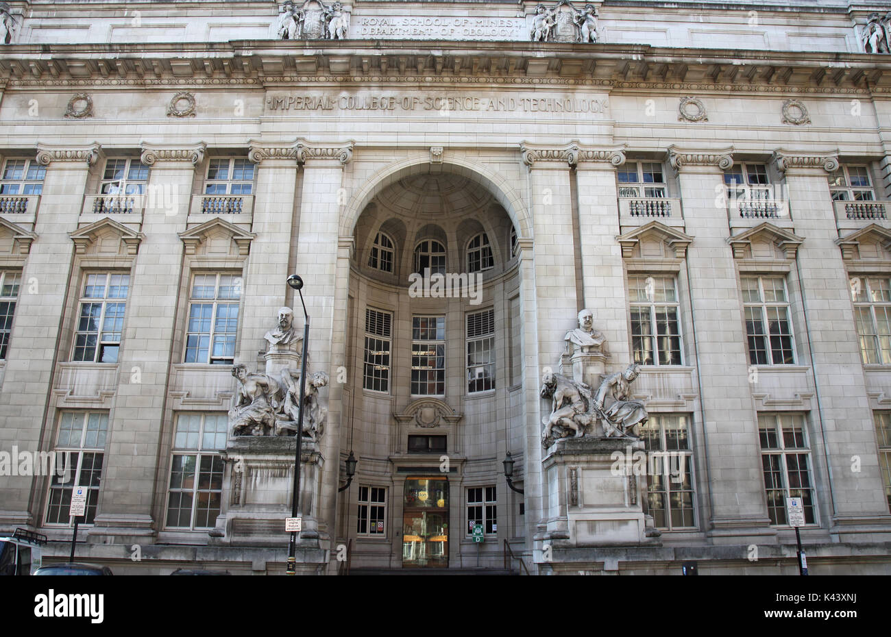 Imperial College London von Wissenschaft und Technologie Stockfoto