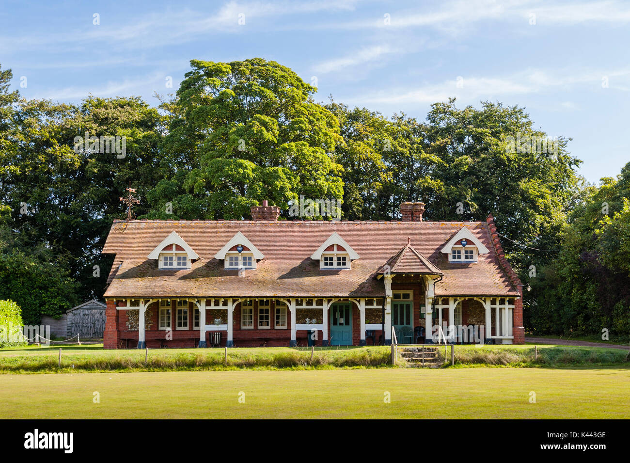 Anmer Social Club in Norfolk, England, Großbritannien, Großbritannien Stockfoto