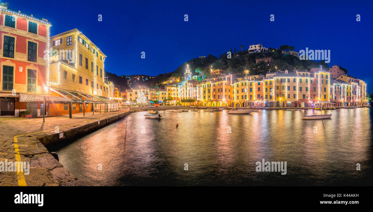 Portofino, der Provinz Genua, Italien, Europa Stockfoto
