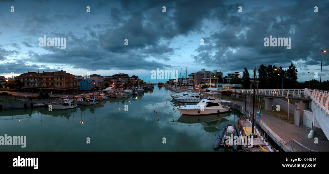 Italien, Rimini, Rimini Provinz, Europa, Region Emilia Romagna, Stockfoto