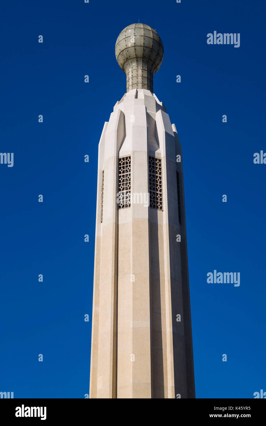USA, New Jersey, Menlo Park, Edison Memorial Tower, der auf dem Gelände der Erfinder Thomas Edsion Labor Stockfoto