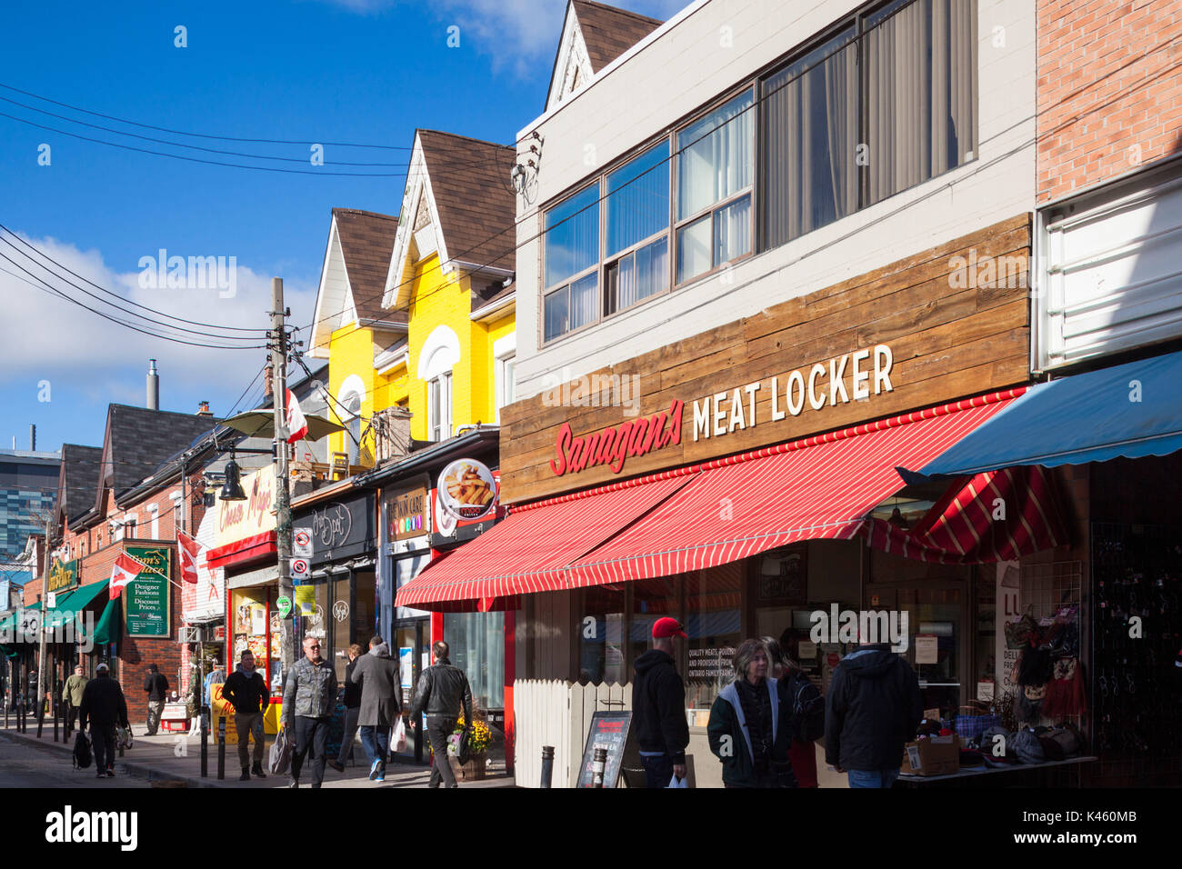 Kanada, Ontario, Toronto, Kensington Market, multikulturellen Einkaufsviertel Stockfoto