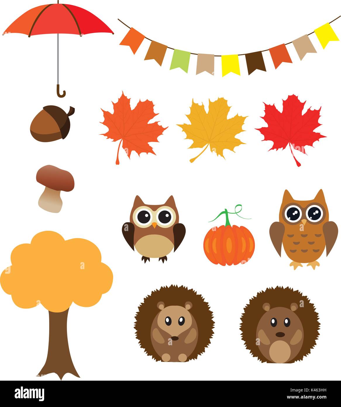 Motivteelichter Herbst & Halloween - 6 Stück Mit Igel, Fuchs & Eule