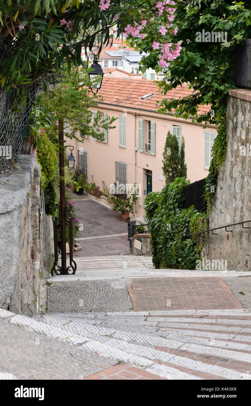 Altstadt, Cannes, Frankreich Stockfoto