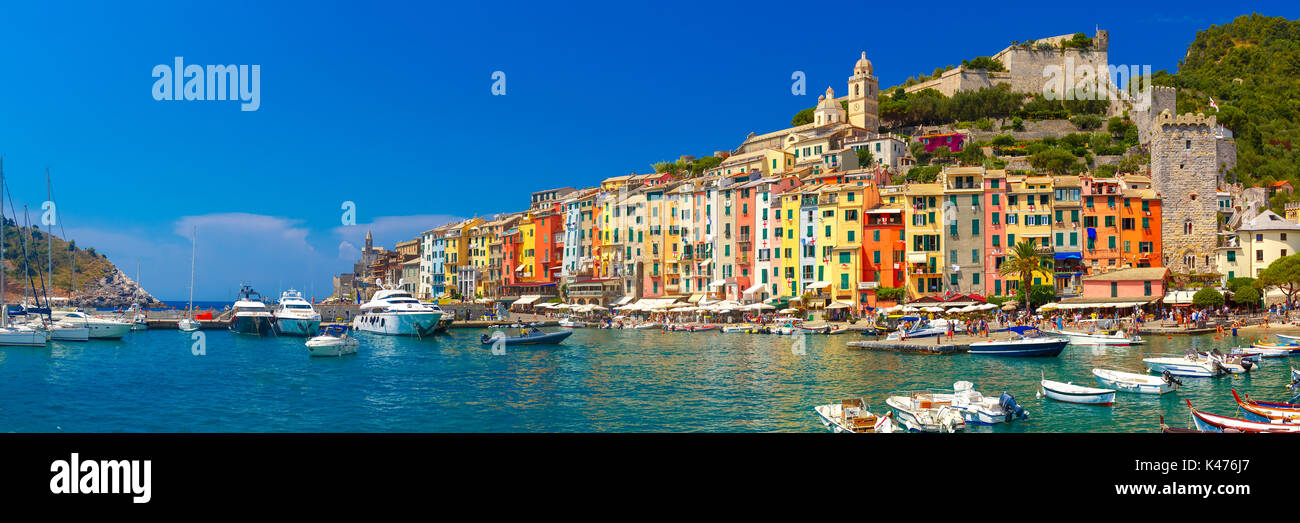 Portovenere, La Spezia, Ligurien, Italien Stockfoto