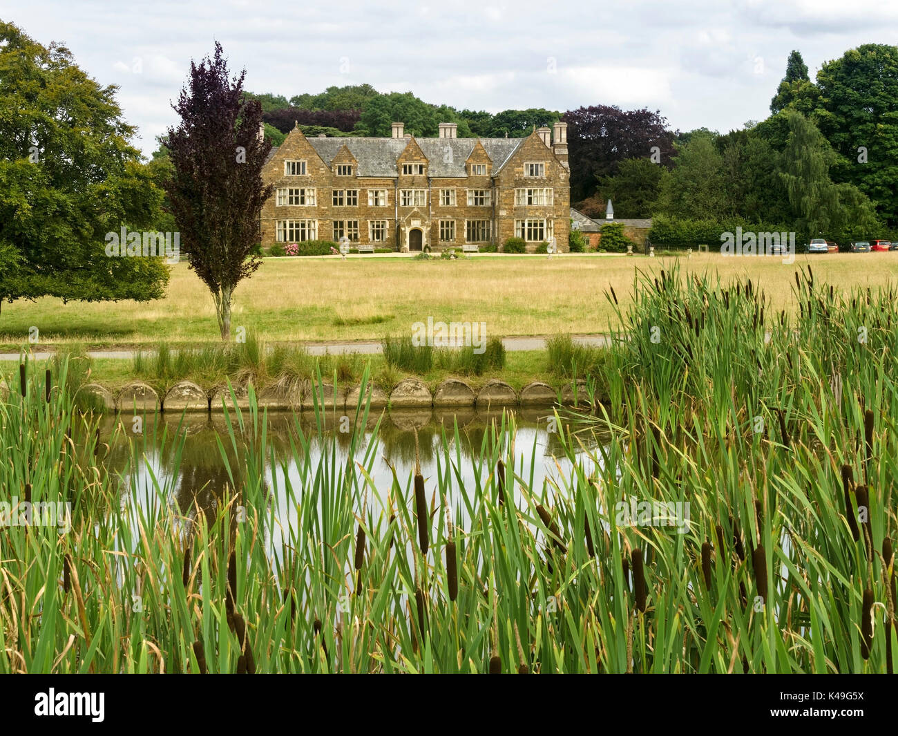 Launde Abbey, Old English Manor House, East Norton, Leicestershire, England, Großbritannien Stockfoto