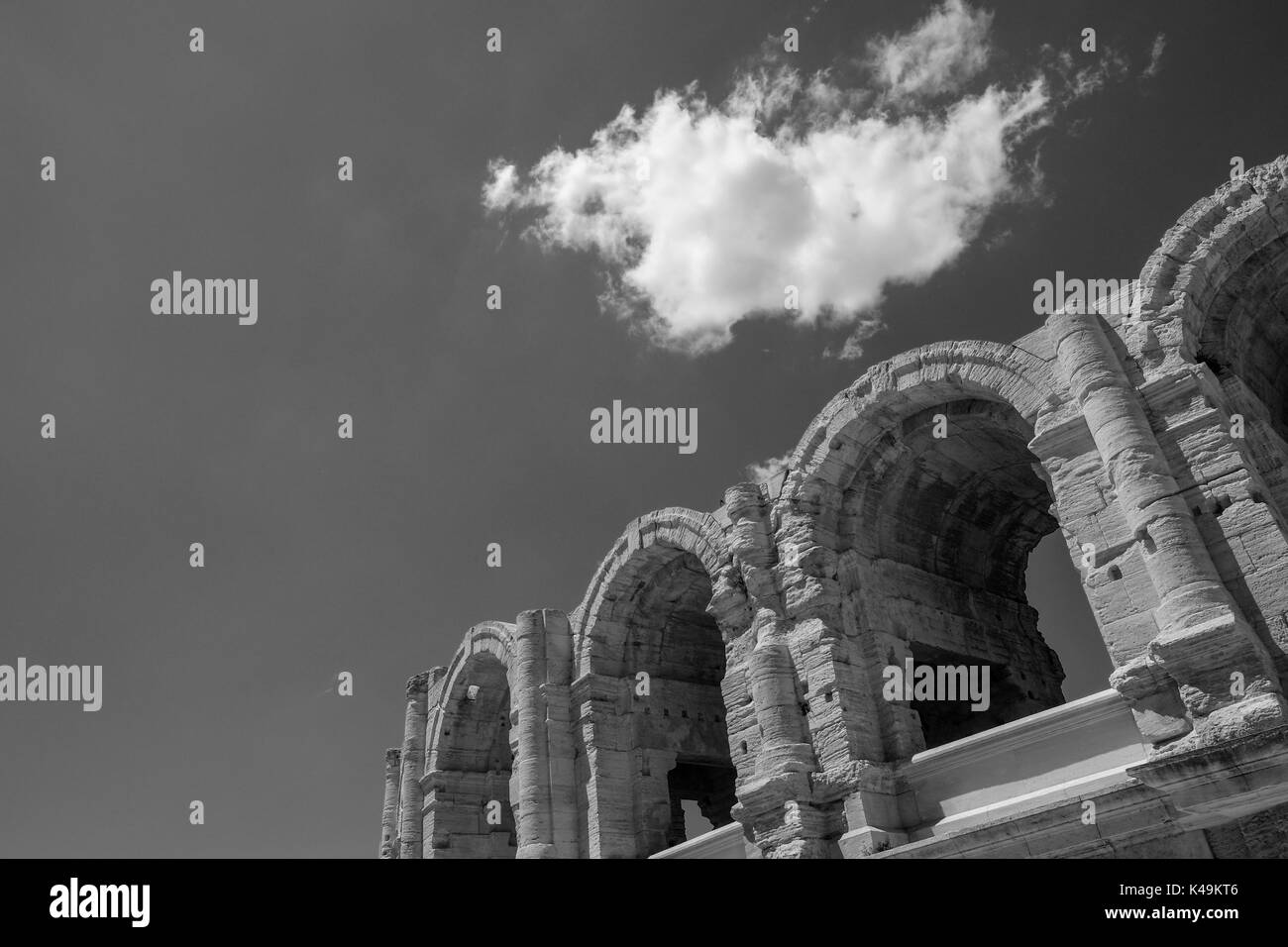 Arles Stockfoto