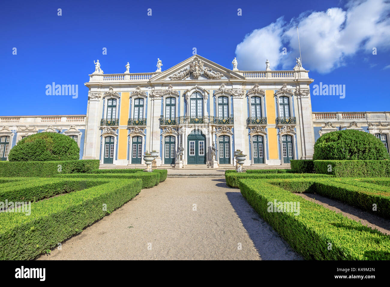 Queluz National Palace Stockfoto